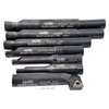 H & H Industrial Products 7 Piece 1/2" Round Shank Indexable Boring Bar Set 1001-0705